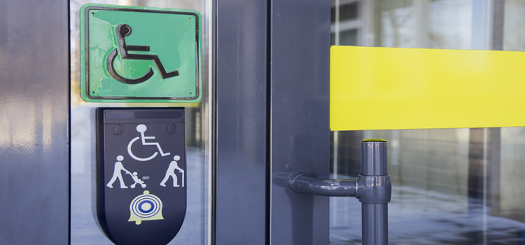 automatic handicap door opener in Lomita